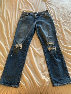 Abercrombie & Fitch The Boyfriend Mid Rise 28/6 regular length